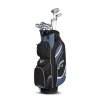CALLAWAY dámský set Solaire 24 + CLICGEAR Rovic RV1C 2.0 vozík MODRÝ