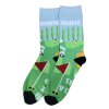 Golfové ponožky modro-zelené