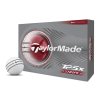 Taylor Made TP5x Stripe 26 golfové míčky bílé (12 ks)