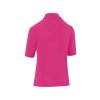 CALLAWAY Rib Play Short Sleeve Mock dámské tričko růžové