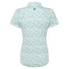 FOOTJOY Cap Sleeve Lisle dámské tričko bílo-zelené