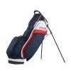 Ping Hoofer 231 standbag double-strap modro-bílý