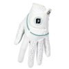 FOOTJOY WeatherSof dámská golfová rukavice bílo-zelená na levou ruku