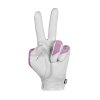 Zoom Sun Style dámská rukavice bílo-růžová na levou ruku