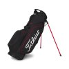 TITLEIST Players 4 stand bag černo-červený