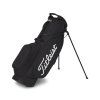 TITLEIST Players 4 stand bag černo-bílý