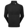 FJ 31968 FOOTJOY Jacquard Thermal Chill-out pánská mikina černá