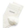 ECCO Longlife Ankle Cut ponožky bílé