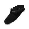 Ecco Longlife Low Cut ponožky černé 2 ks