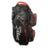 Titleist StaDry cart bag černo-červený
