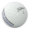 TITLEIST Tour Soft 26 míčky bílé AIM Blue line - 12 ks