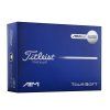 TITLEIST Tour Soft 26 míčky bílé AIM Blue line - 12 ks