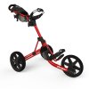CLICGEAR 3.5+ golfový vozík červený + Golfová pravidla 2019