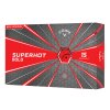 CALLAWAY golfové míčky Superhot Bold 18 červené (15 ks)