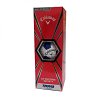CALLAWAY Chrome Soft 18 Truvis golfové míčky bílo-modré (3 ks)