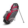 CALLAWAY X Series stand bag červeno-stříbrný