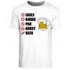 Vtipné triko s golfovým motivem Pivo vel. (Velikost oblečení XXL)