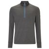 CALLAWAY mikina 1/4 Zip Waffle Fleece šedá (Velikost oblečení XL)