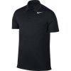 NIKE pánské tričko Breathe Heather Polo černé (Velikost oblečení XXL)