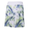 CALLAWAY dámská sukně Starburst bílo-modro-zelená