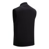 CALLAWAY French Terry 1/4 Zip pánská golfová vesta černá zezadu