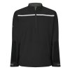 CALLAWAY pánská bunda 1/4 Zip Chest Strip černá zepředu
