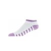 FOOTJOY dámské ponožky Prodry Lightweight Fashion proužek fialovo-bílé