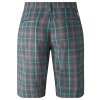 CALLAWAY kraťasy Plaid Printed Short šedo-zelené (Velikost oblečení 38)