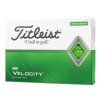 TITLEIST Velocity golfové míčky zelené-dozen