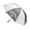 CALLAWAY Mavrik deštník double canopy 68" bílo-šedo-oranžový