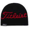 2019 Lifestyle Beanie Black Red Script TH9WEALB P06
