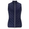 CALLAWAY dámská vesta Puffer modrá (Velikost oblečení XL)