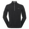 CALLAWAY Water Repellent 1/4 zip pánská mikina černá