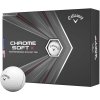 CALLAWAY Chrome Soft X 20 golfové míčky bílé (12 ks)