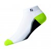 FOOTJOY Pro Dry Fashion Sport pánské ponožky bílo-zelené
