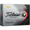 TITLEIST Pro V1x 2021 golfové míčky žluté (12 ks)
