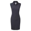FOOTJOY Cap Sleeve Pique Dress dámské šaty modré