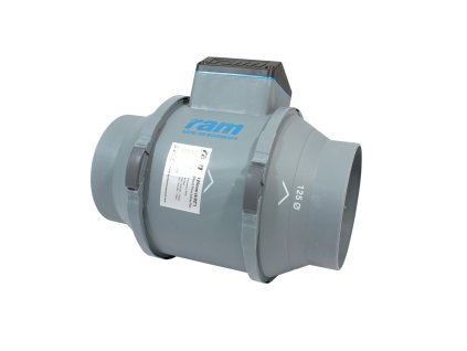 RAM Mixed Flow Fan Inline 125 mm, 225/248 m3/h