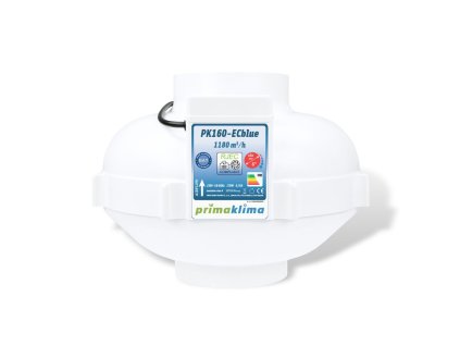 Prima Klima ventilátor PK160-ECblue 160 mm - 1180 m3/h, EC motor