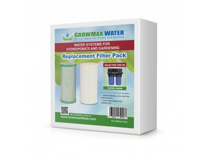 Growmax Water Super Grow 800 l/h, sada 2 náhradních filtrů