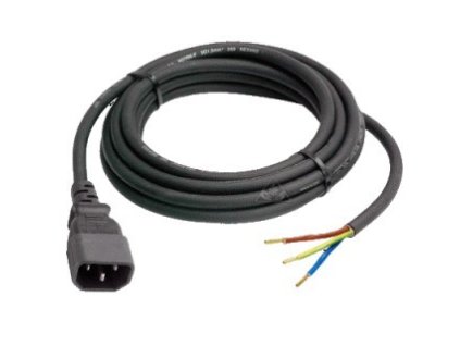 Kabel 2 m s IEC konektorem pro zapojení stínidla plug and play