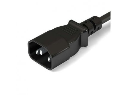 Kabel 3 m s IEC konektorem samec a volným zakončením