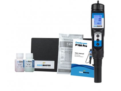 AquaMaster Tools P160 PRO, pH a EC/TDS/PPM metr s teploměrem
