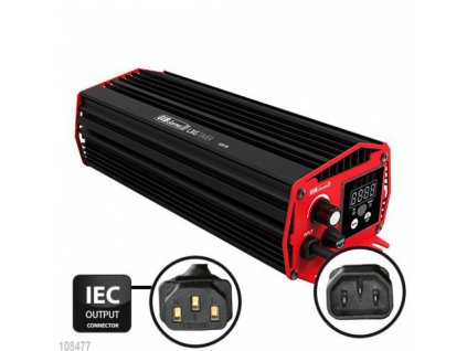 Elektronický předřadník GIB LXG Timer 600W s časovačem, IEC konektor