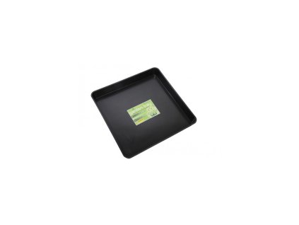 Garland podmiska plast Square Garden Tray Black 60x60x7 cm