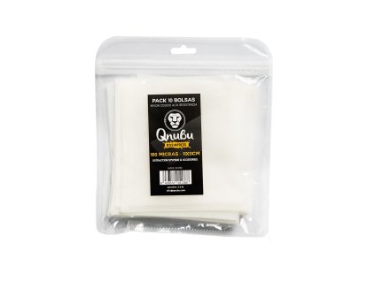 Qnubu Rosin Press Bag 11x11 cm 160 mikronů, 10 ks