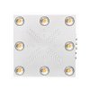 Optic 8+ NextGen Dimmable LED Grow Light 550w (UV/IR) 3500k COBS 120 Degree Lenses, set 4ks