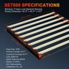 Specifications Size SE7000 730W LED