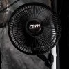 RAM ECO Clip Fan 20W, oscilační klipsnový ventilátor průměr 18 cm