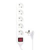 Kabel prodlužovací s vypínačem pro 5 zásuvek, 3 m, 3x 1.5 mm